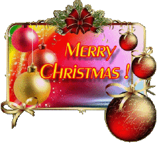 Messages English Merry Christmas Serie 09 