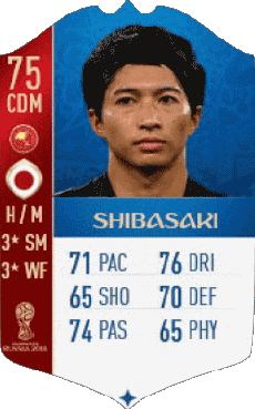 Multi Média Jeux Vidéo F I F A - Joueurs Cartes Japon Gaku Shibasaki 