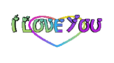 Messagi Inglese I Love You Cuore 
