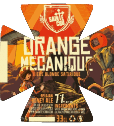 Orange Mécanique-Boissons Bières France Métropole Sainte Cru 