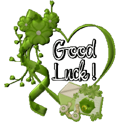 Mensajes Inglés Good Luck Fondo transparente 07 