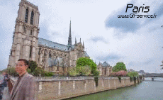 Humor -  Fun Orte - TimeLapse France - Paris 