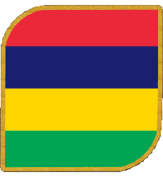 Fahnen Afrika Mauritius Platz 