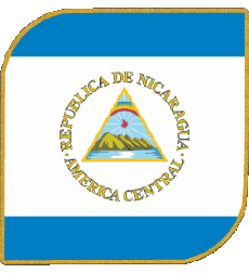 Fahnen Amerika Nicaragua Platz 