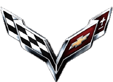 Transporte Coche Chevrolet - Corvette Logo 