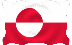 Banderas América Tierra Verde Ondulación 