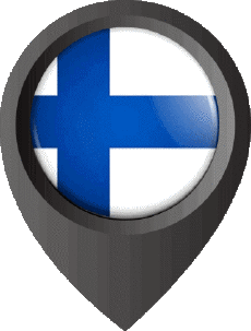 Bandiere Europa Finlandia Perno di posizione 