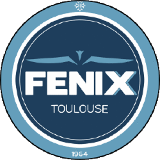 Sports HandBall - Clubs - Logo France Toulouse - Fenix 