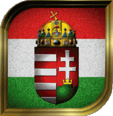 Drapeaux Europe Hongrie Carré 