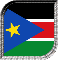 Fahnen Afrika Südsudan Plaza 