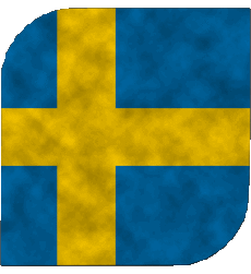 Drapeaux Europe Suède Carré 
