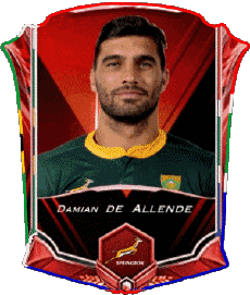 Sports Rugby - Players South Africa Team 2022 Damian de Allende 