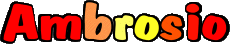 Nombre MASCULINO - España A Ambrosio 