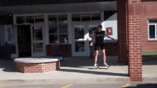 Humor -  Fun Sports Skateboard Free Style Fail 02 