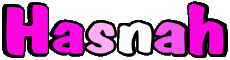 Nombre FEMENINO - Magreb Musulmán H Hasnah 