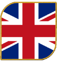 Bandiere Europa UK Quadrato 