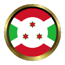 Banderas África Burundi Ronda - Anillos 