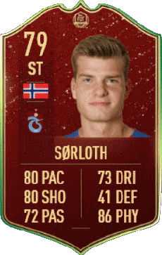 Multi Média Jeux Vidéo F I F A - Joueurs Cartes Norvège Alexander Sorloth 