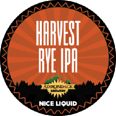 Harvest rye Ipa-Bebidas Cervezas USA Adirondack Harvest rye Ipa