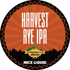 Harvest rye Ipa-Boissons Bières USA Adirondack 