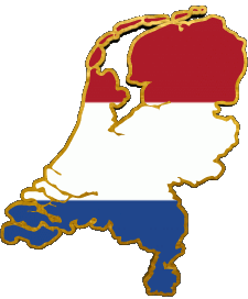 Fahnen Europa Niederlande Karte 