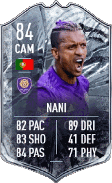 Multi Média Jeux Vidéo F I F A - Joueurs Cartes Portugal Luís Carlos Almeida da Cunha - Nani 