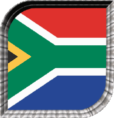 Bandiere Africa Sud Africa Quadrato 