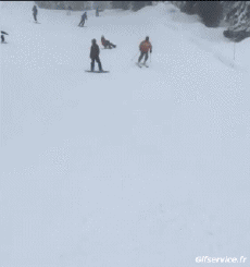 Humor -  Fun Sport Ski Fail Verschieden 