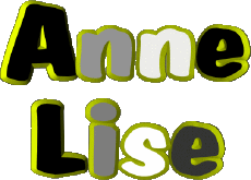 First Names FEMININE - France A Composed Anne Lise 