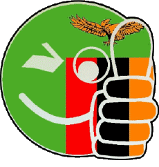 Banderas África Zambia Smiley - OK 