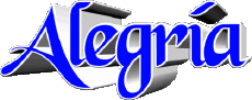Prénoms FEMININ - Espagne A Alegría 