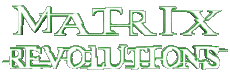 Multimedia Películas Internacional Matrix 03 Revolutions Logotipo Francés 