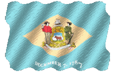 Bandiere America U.S.A - Stati Delaware Sventola 