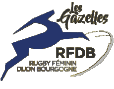 Sport Rugby Club Frankreich Logo Dept 21 Féminin Dijon Bourgogne Les Gazelles 