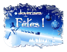 Messages Français Joyeuses Fêtes (Noël) Serie 22 