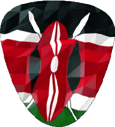 Banderas África Kenia Forma 01 