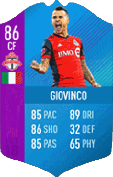 Multimedia Vídeo Juegos F I F A - Jugadores  cartas Italia Sebastian Giovinco 