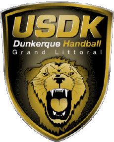 Sport Handballschläger Logo Frankreich Dunkerque - USDK 
