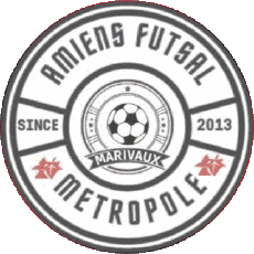 Sports FootBall Club France Logo Hauts-de-France 80 - Somme Amiens Métropole Futsal 