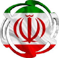 Fahnen Asien Iran Form 01 