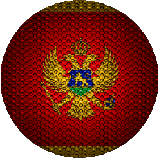 Flags Europe Montenegro Round 