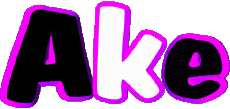 Nombre MASCULINO - Alemania A Ake 