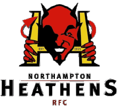 Sportivo Rugby - Club Mondo - Logo Inghilterra N Northampton Heathens RFC 