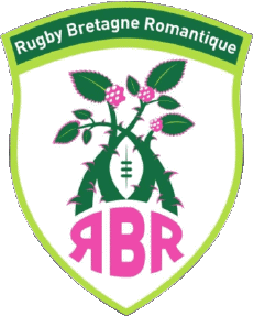 Sports Rugby Club France Logo Dept 35 RC Bretagne Romantique 