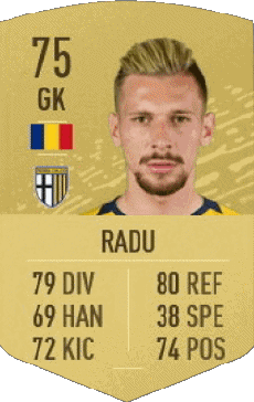 Multimedia Videogiochi F I F A - Giocatori carte Romania Ionut Andrei Radu 