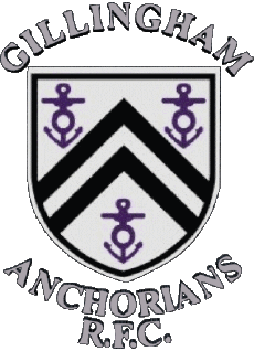 Deportes Rugby - Clubes Mundo - Logotipo Inglaterra G Gillingham Anchorians RFC 