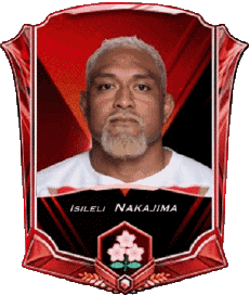 Sports Rugby - Players Japan Isileli Nakajima 
