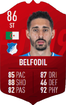 Multi Media Video Games F I F A - Card Players Algeria Ishak Belfodil 