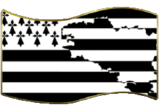 Flags France Regions Brittany Rectangle 