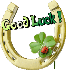 Mensajes Inglés Good Luck Fondo transparente 08 